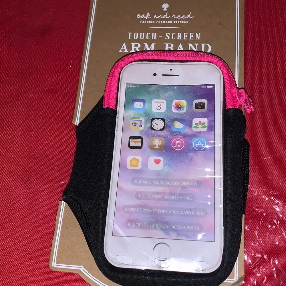 Pink & Black Armcase